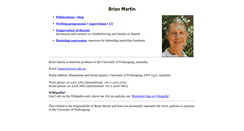 Desktop Screenshot of bmartin.cc